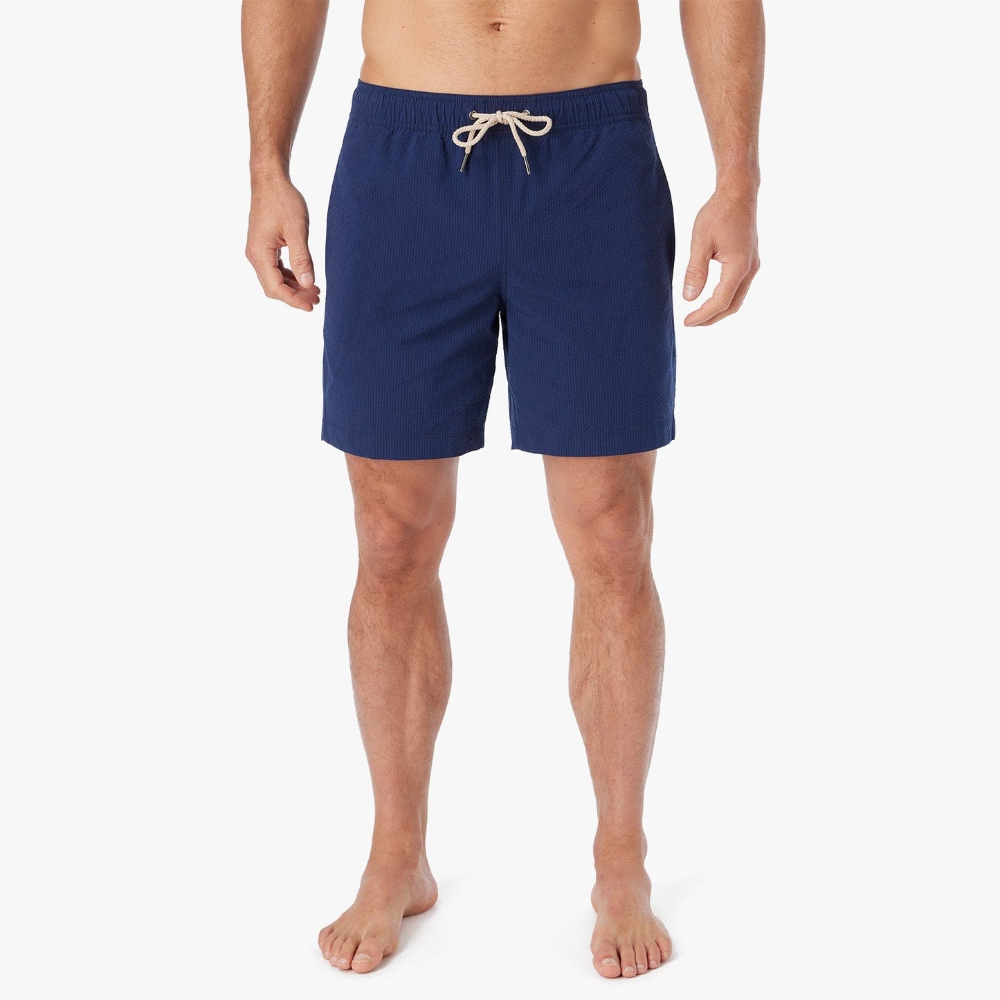 The Bayberry Trunk | Navy Seersucker