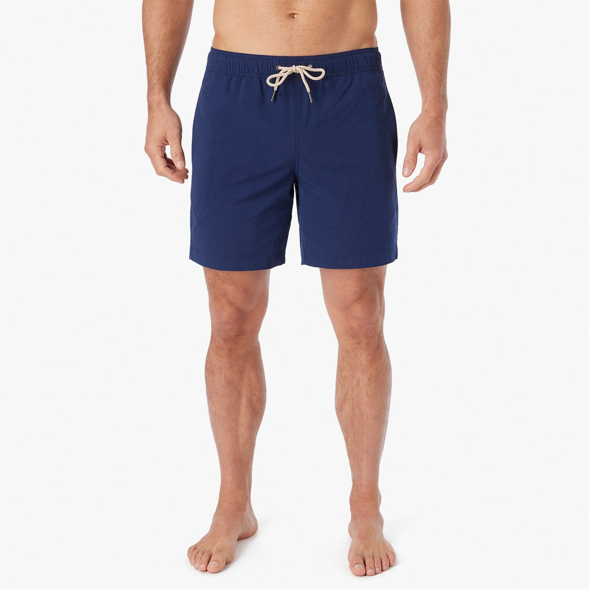 The Bayberry Trunk | Navy Seersucker
