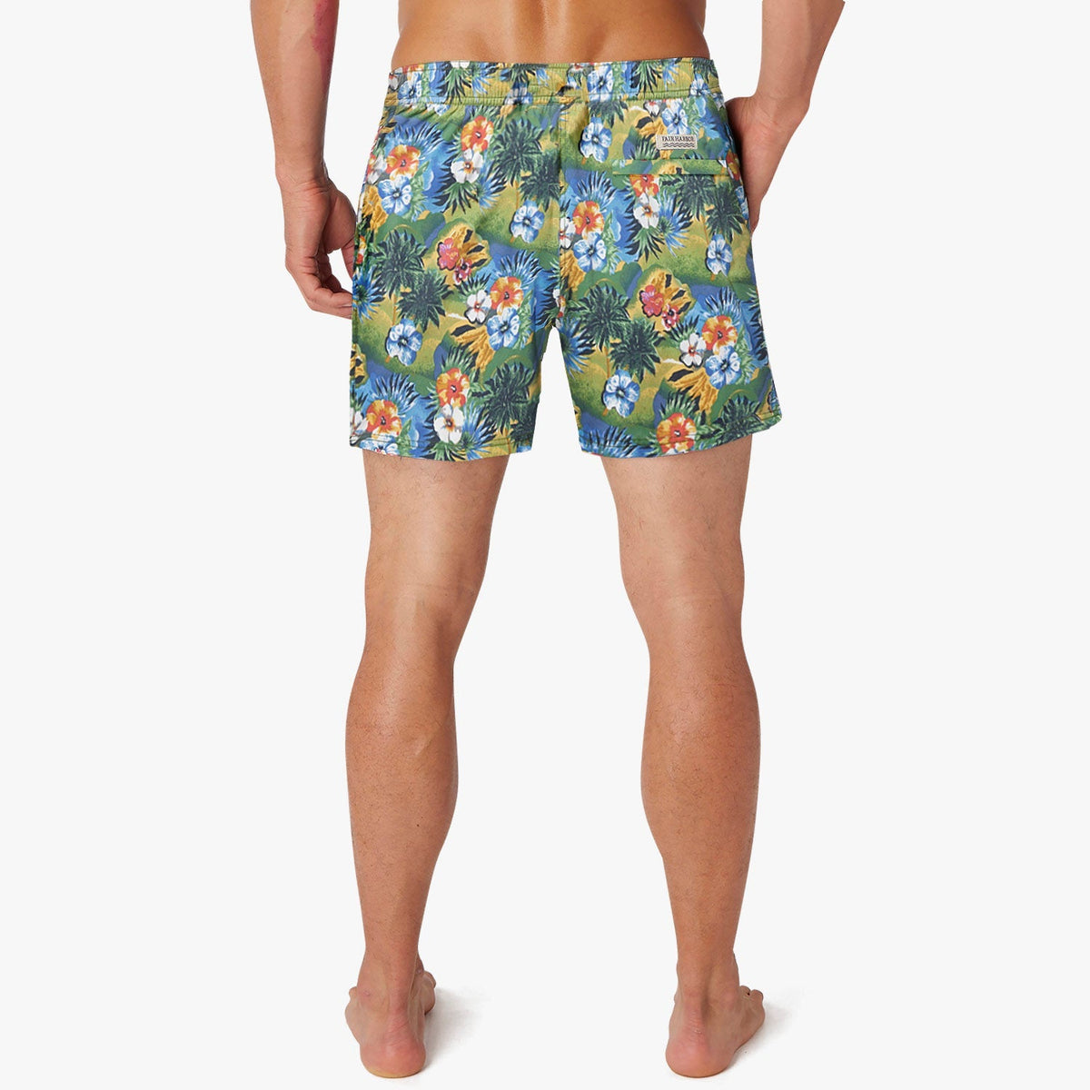 The Bungalow Trunk | Green 3D Vintage Tropical
