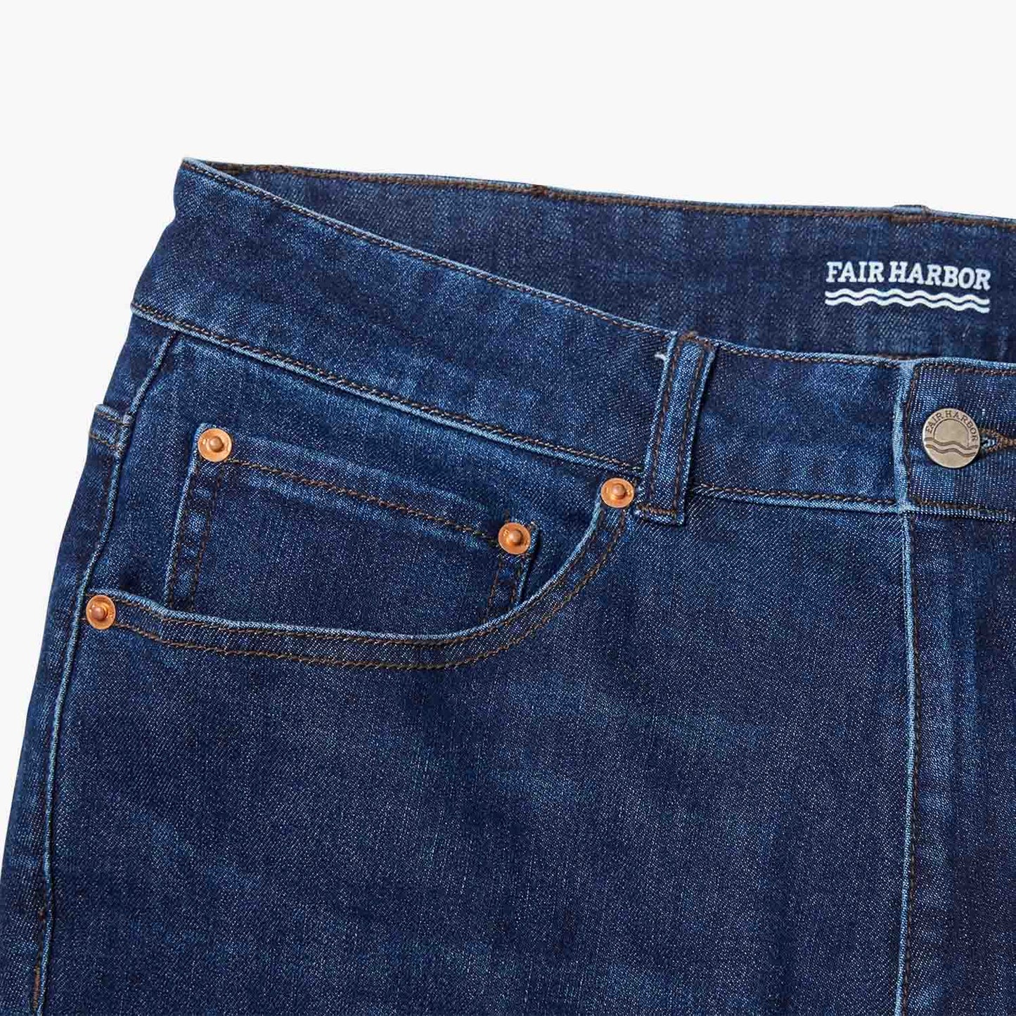 The Ultra-Stretch Driftwood Denim | Deep Sea Wash