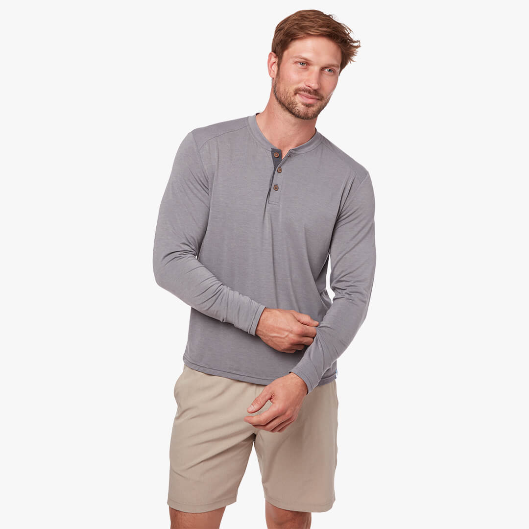The SeaBreeze Henley | Grey