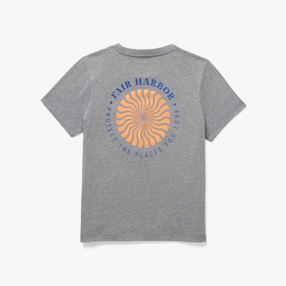 Kids Kismet Printed Tee | Grey Eternal Summer