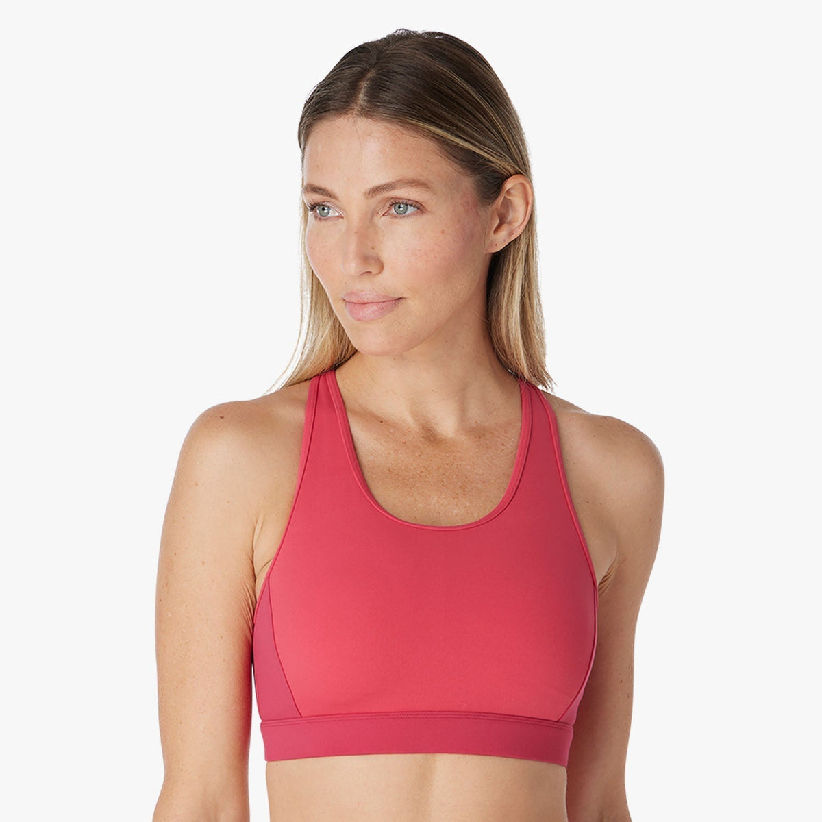 The Corliss Sports Bra | Raspberry