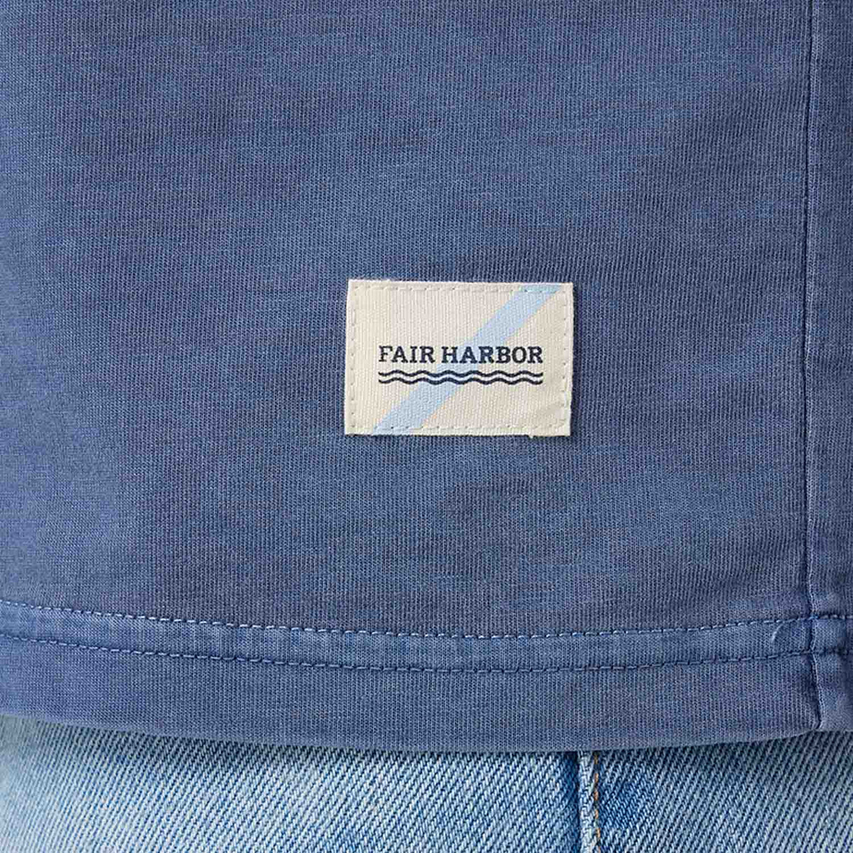 The Saltaire Tee | Navy