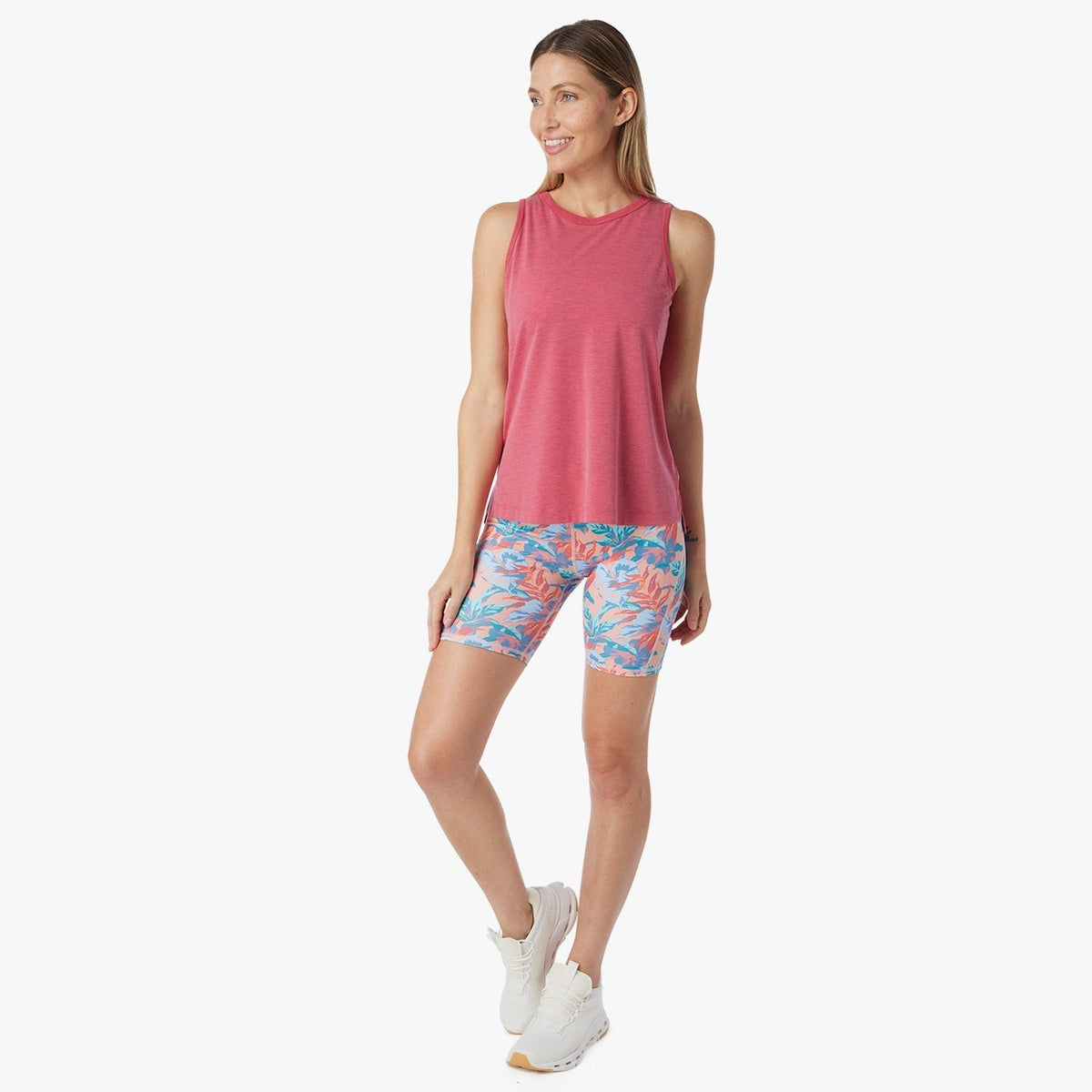 The SeaBreeze Tank Top | Raspberry