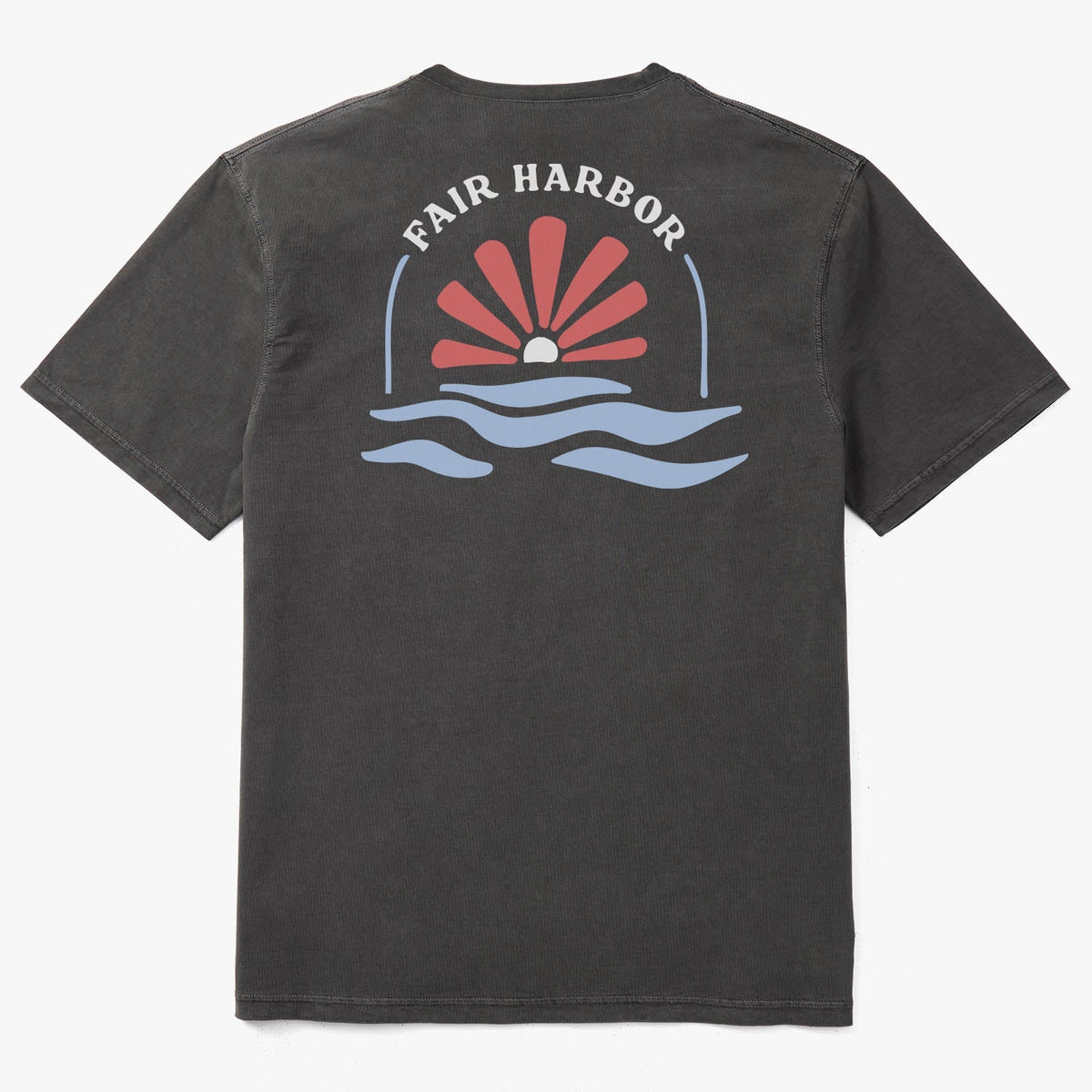 The Saltaire Graphic Tee | Black Ocean Rays