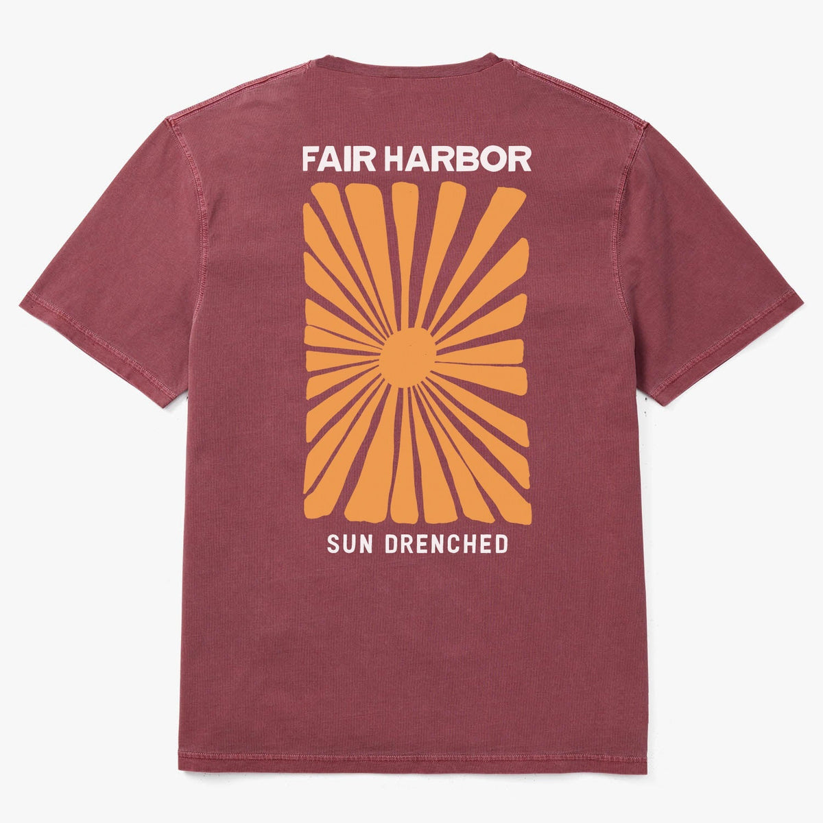 The Saltaire Graphic Tee | Red Sundrenched