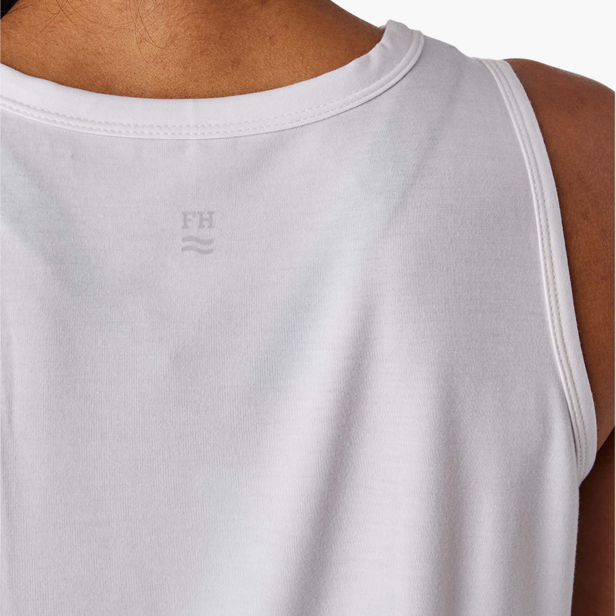 The SeaBreeze Tank Top | White