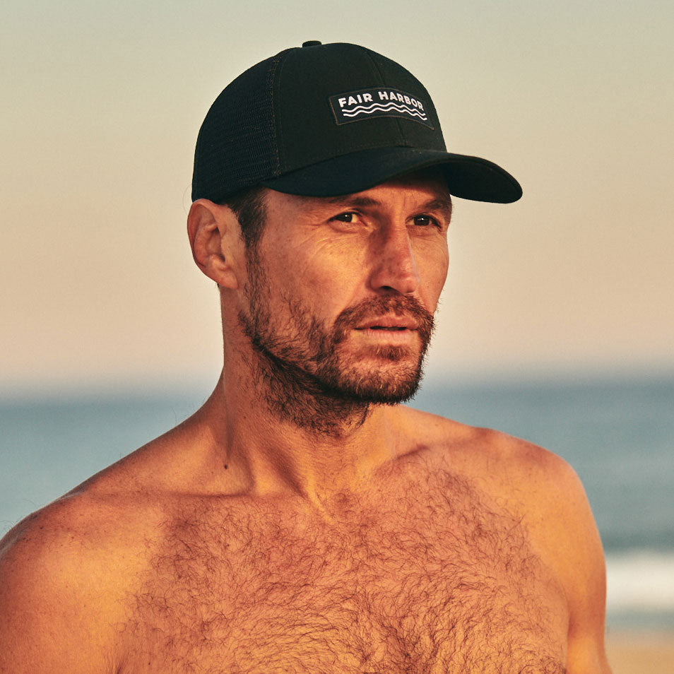The Maritime Trucker Hat | Black