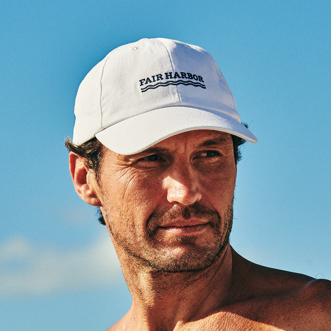 The Boardwalk Dad Hat | White