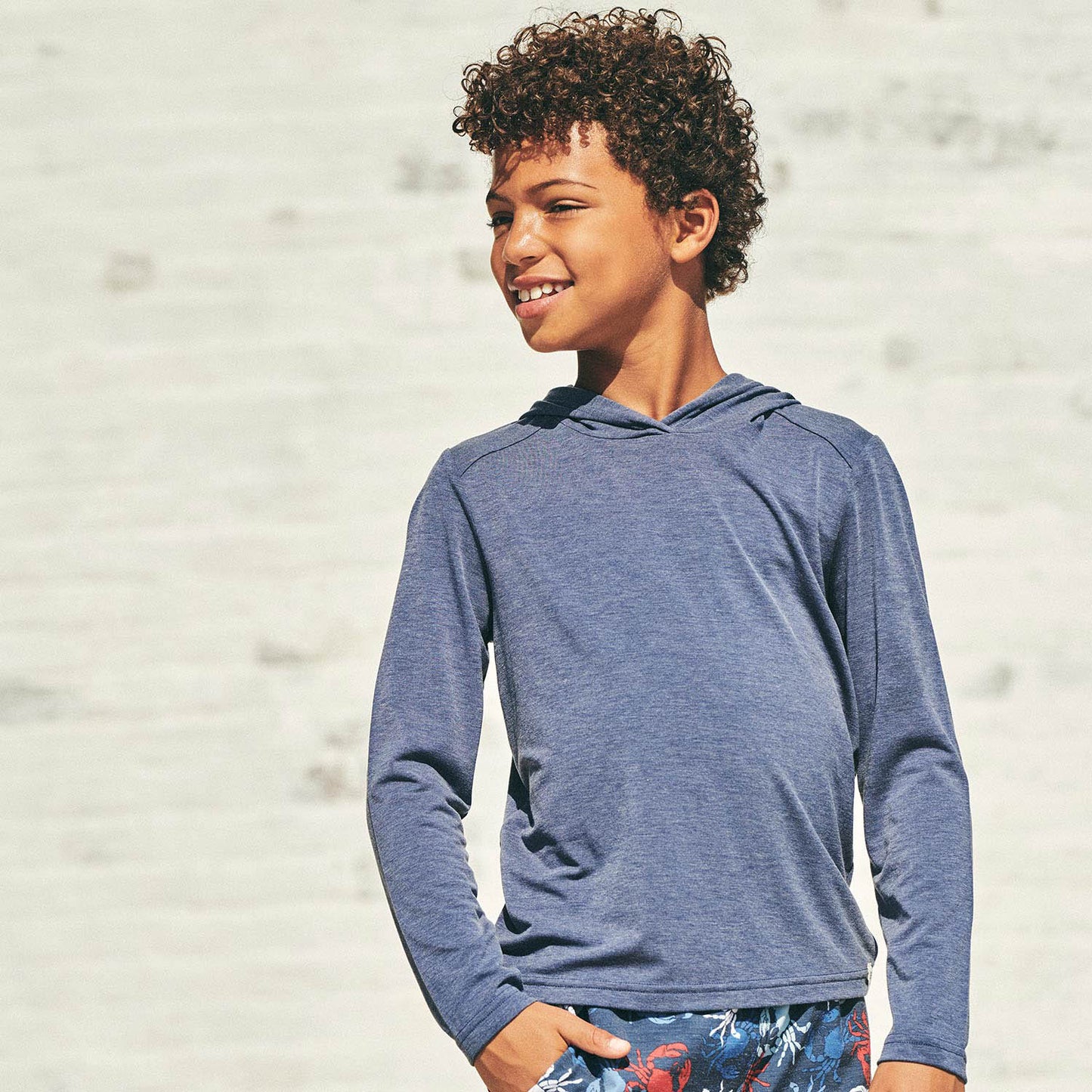 Kids SeaBreeze Hoodie | Navy Blazer