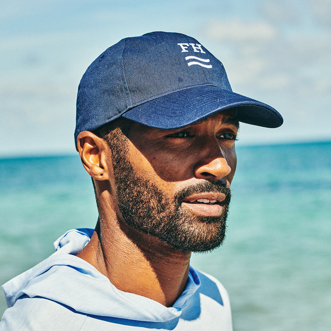 The Boardwalk Dad Hat | Navy