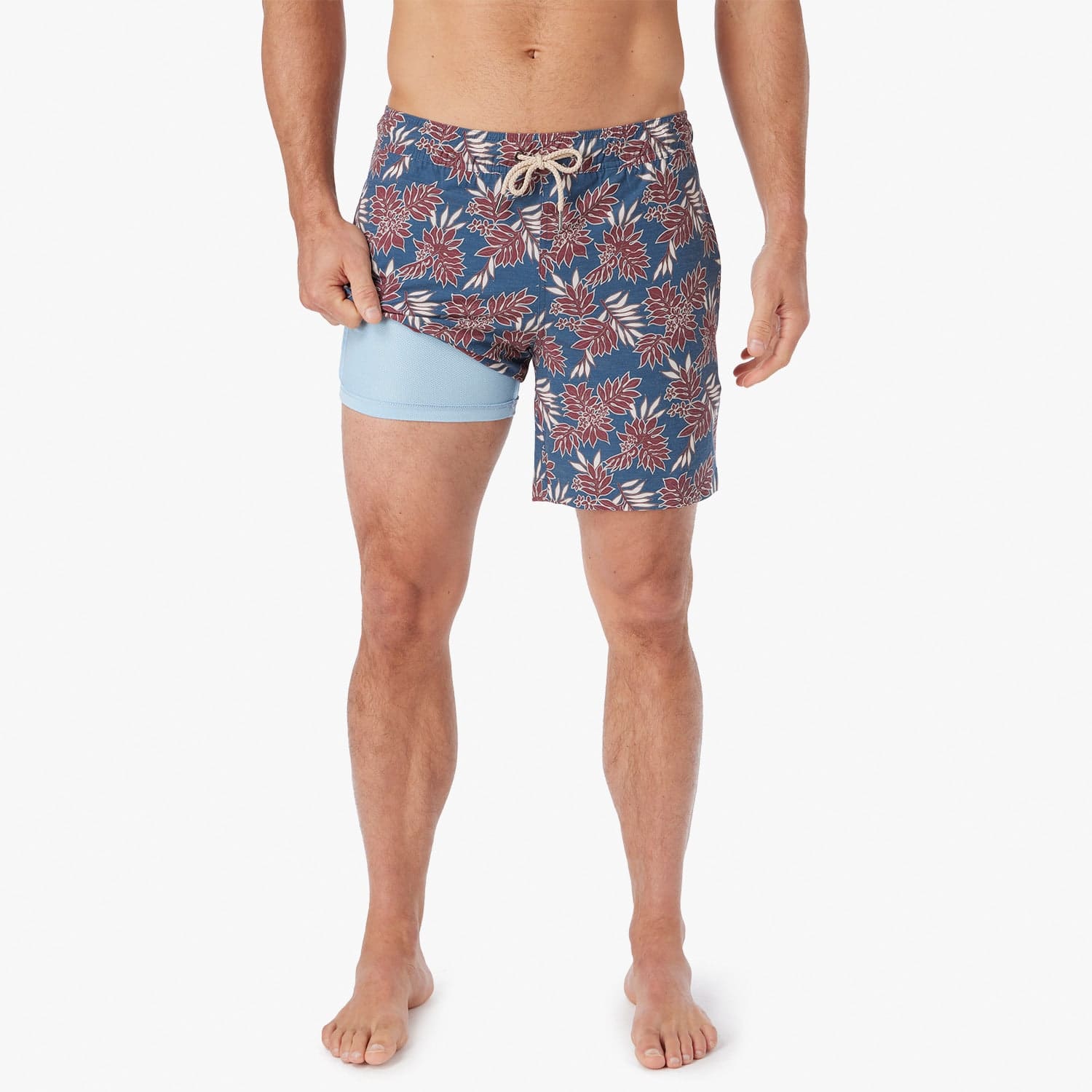  The Bayberry Trunk | Navy Crimson Leaves