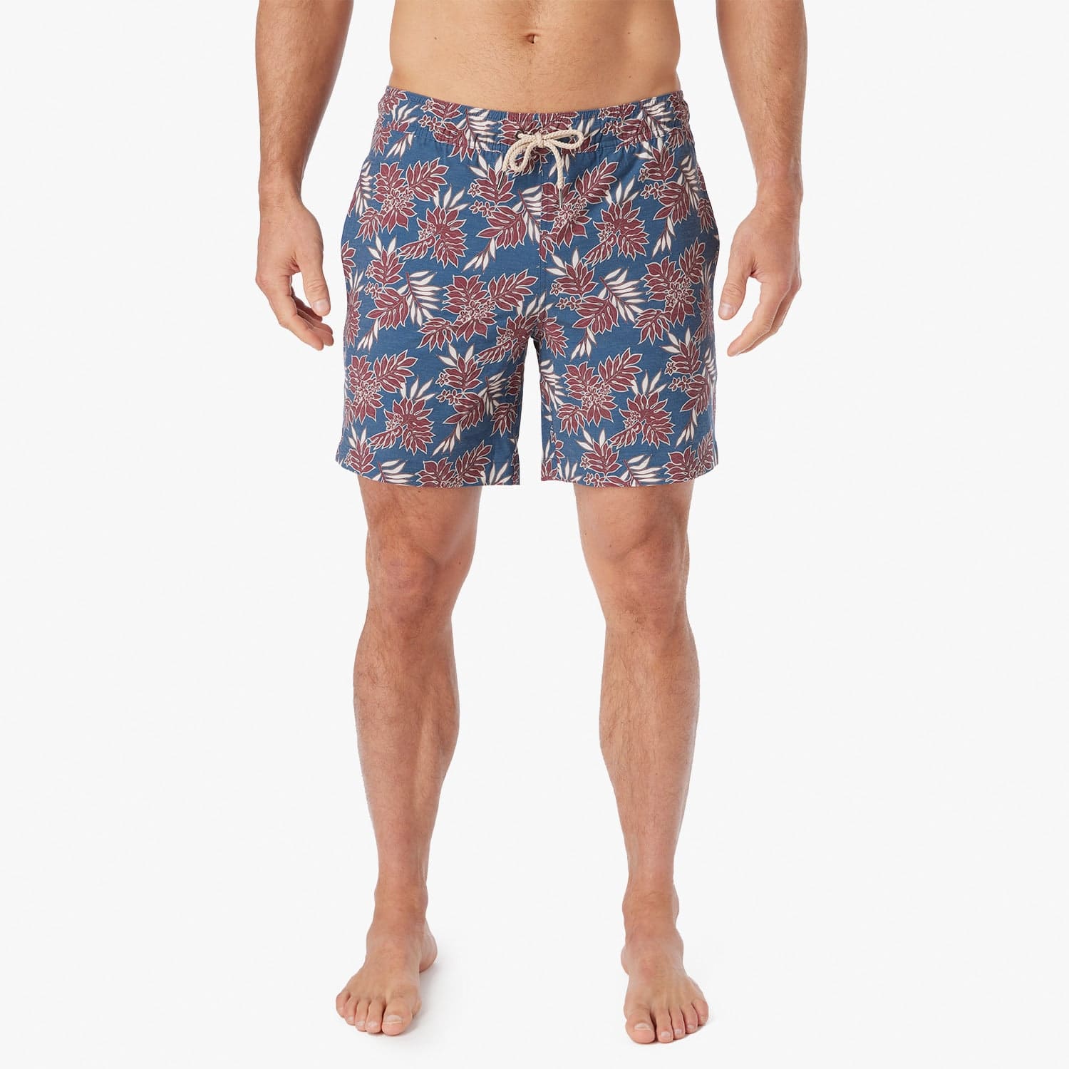  The Bayberry Trunk | Navy Crimson Leaves