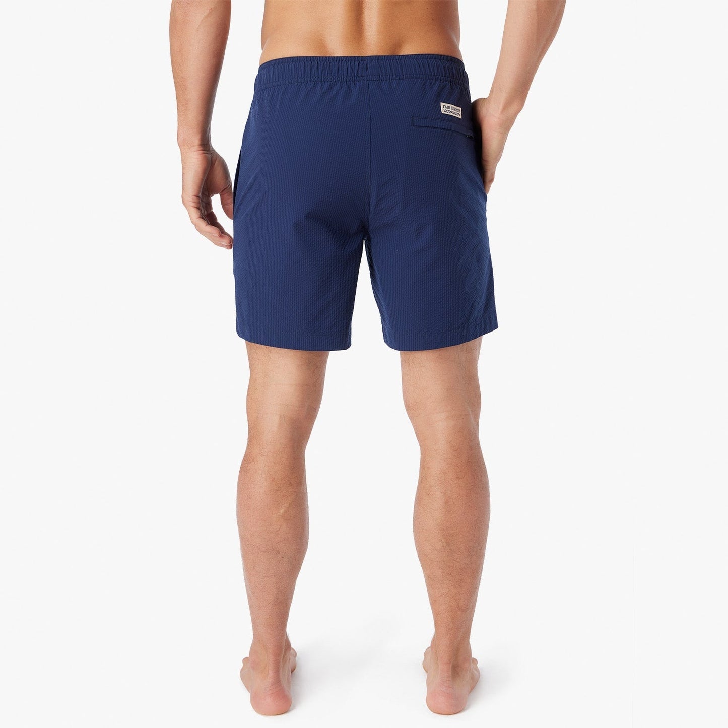  The Bayberry Trunk | Navy Seersucker