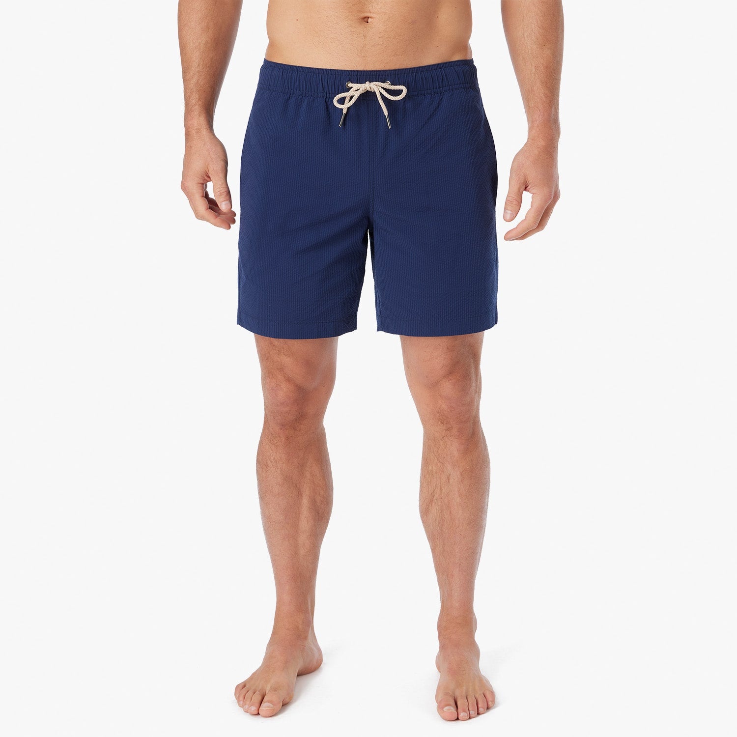  The Bayberry Trunk | Navy Seersucker