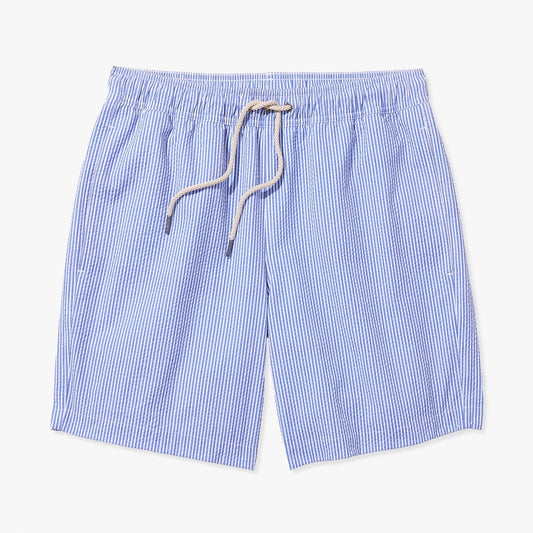  The Bayberry Trunk | Light Blue Seersucker