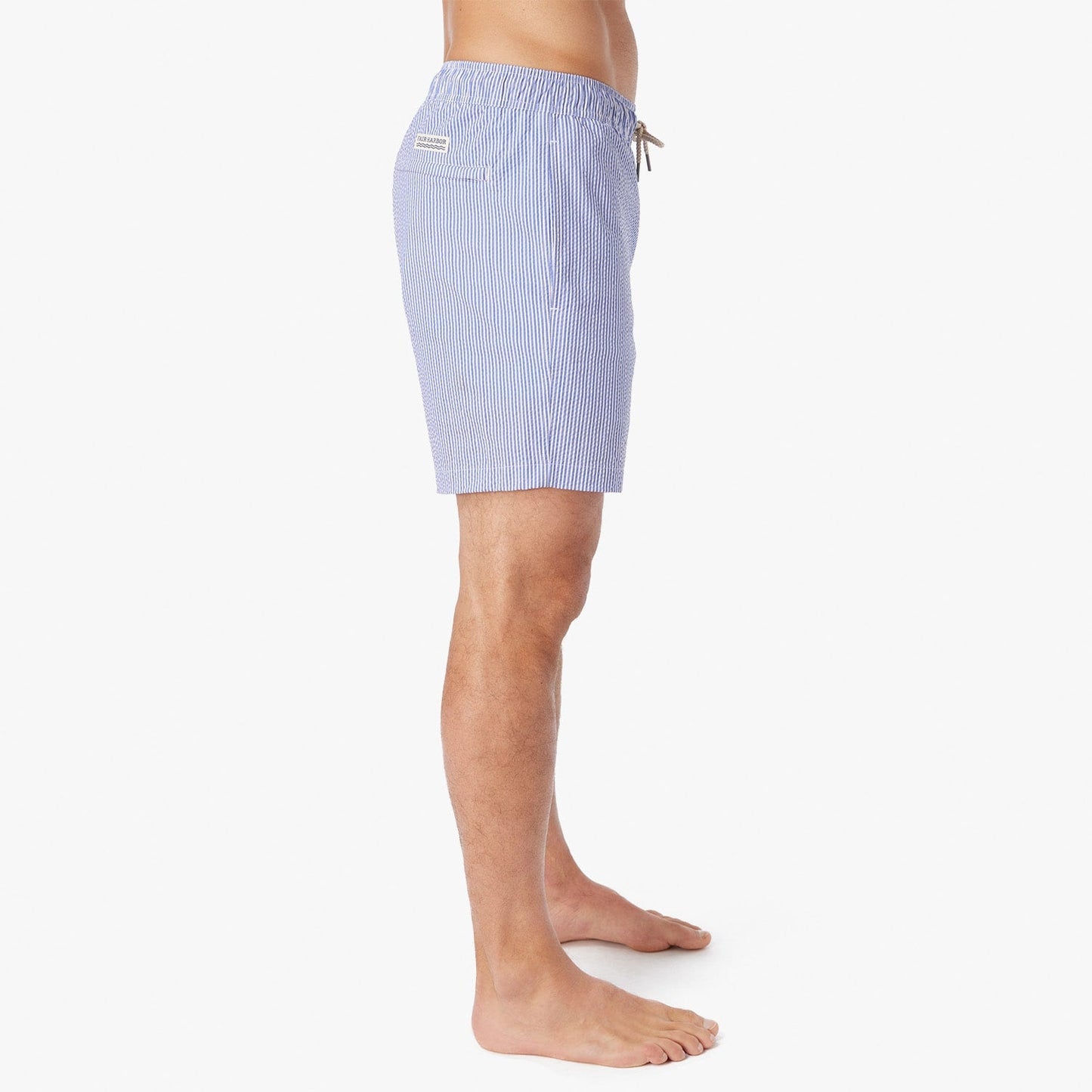 The Bayberry Trunk | Light Blue Seersucker
