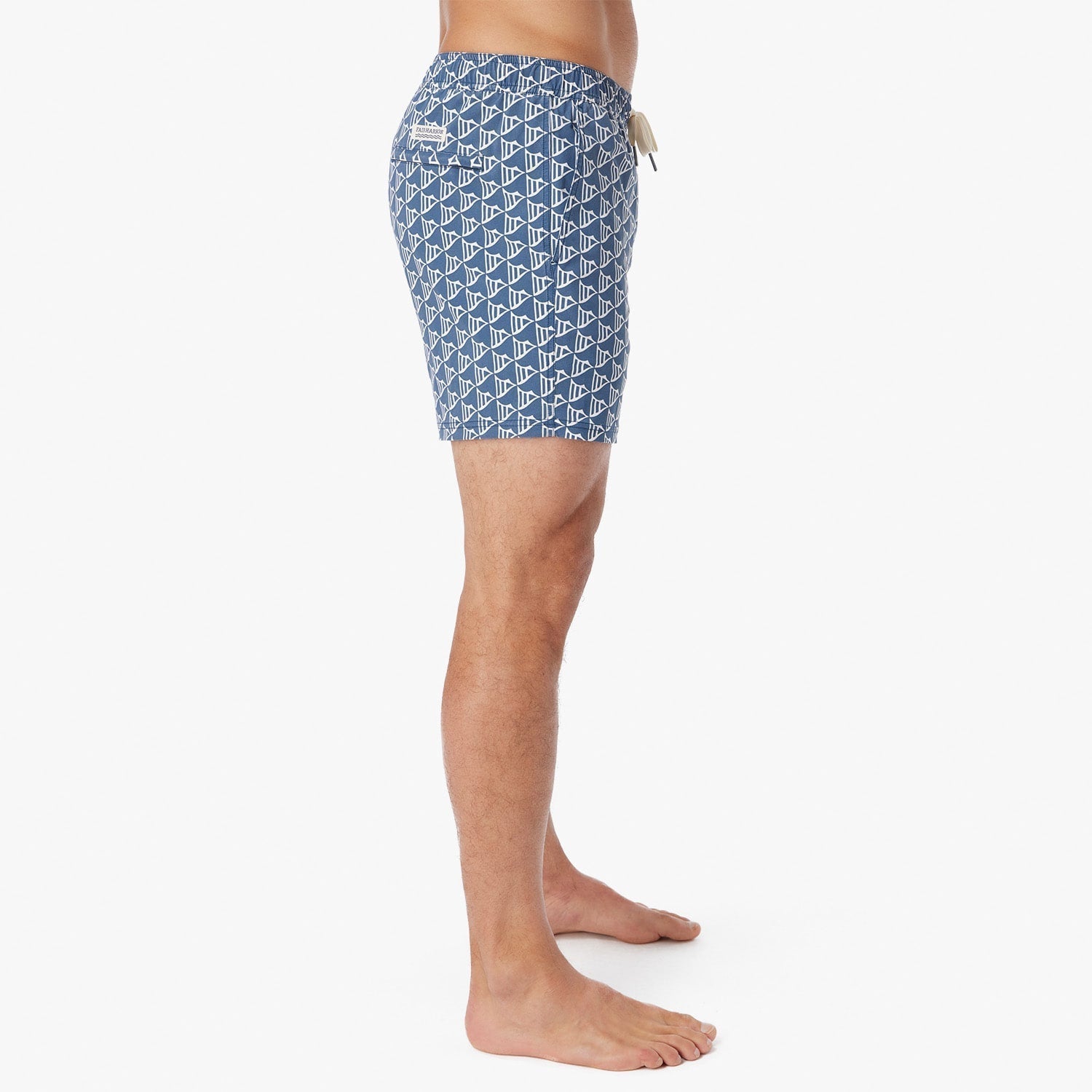  The Bungalow Trunk | Navy Windy Flags