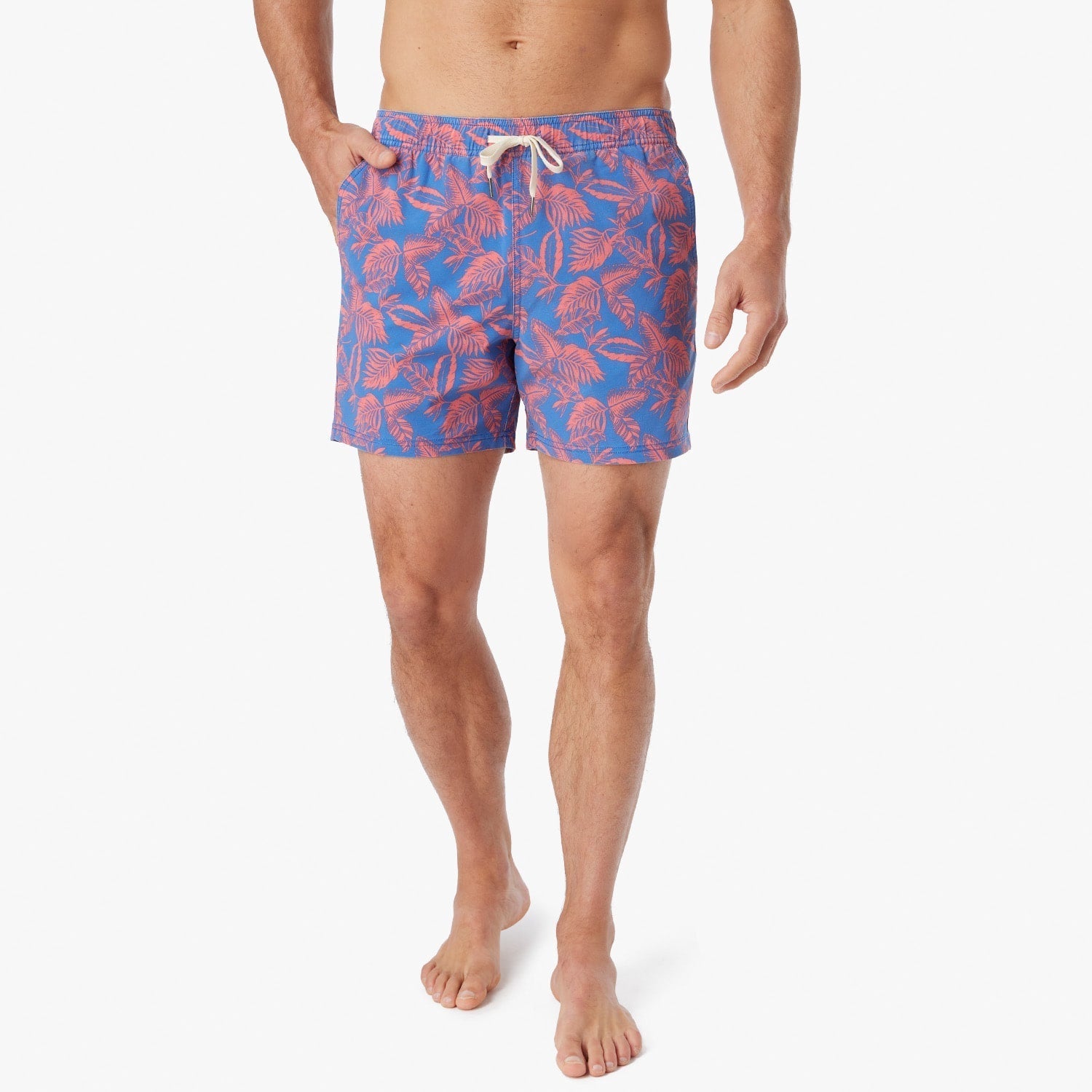  The Bungalow Trunk | Cobalt Neon Leaves