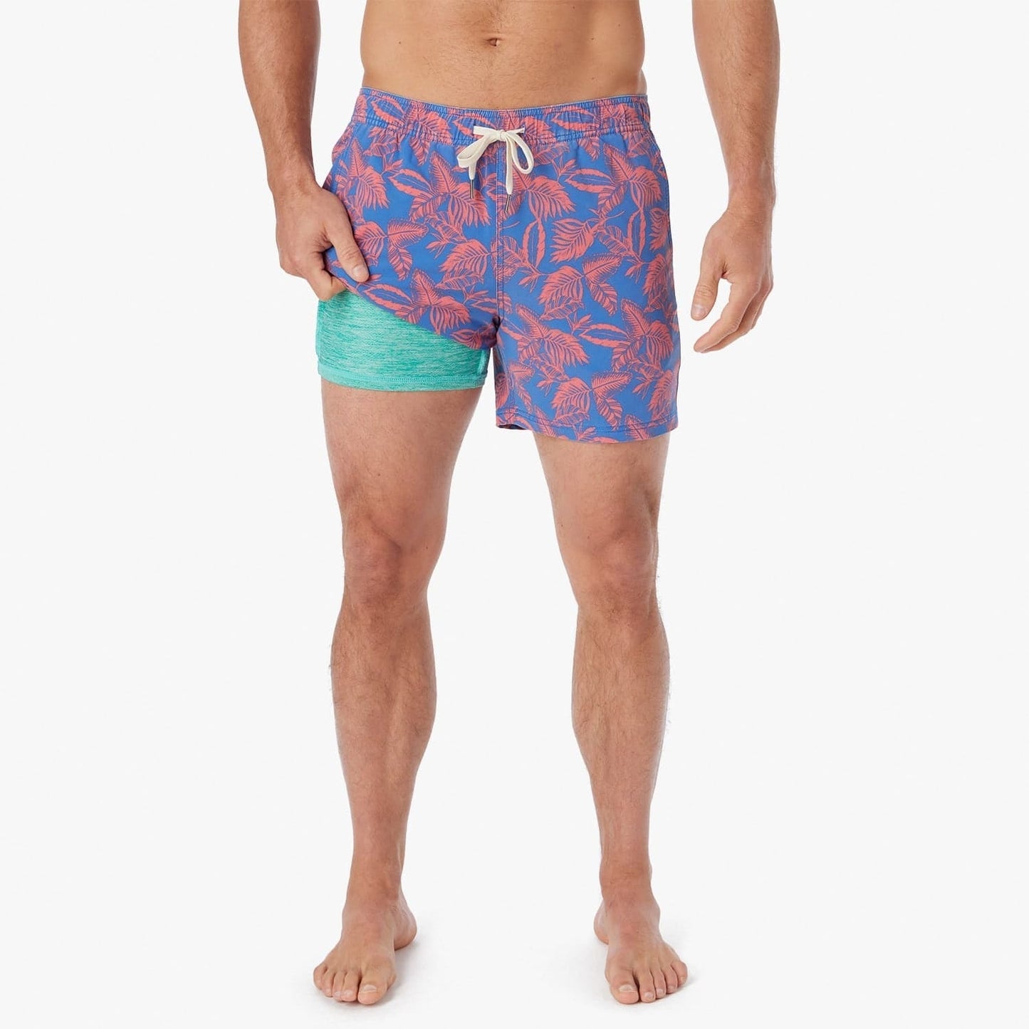  The Bungalow Trunk | Cobalt Neon Leaves