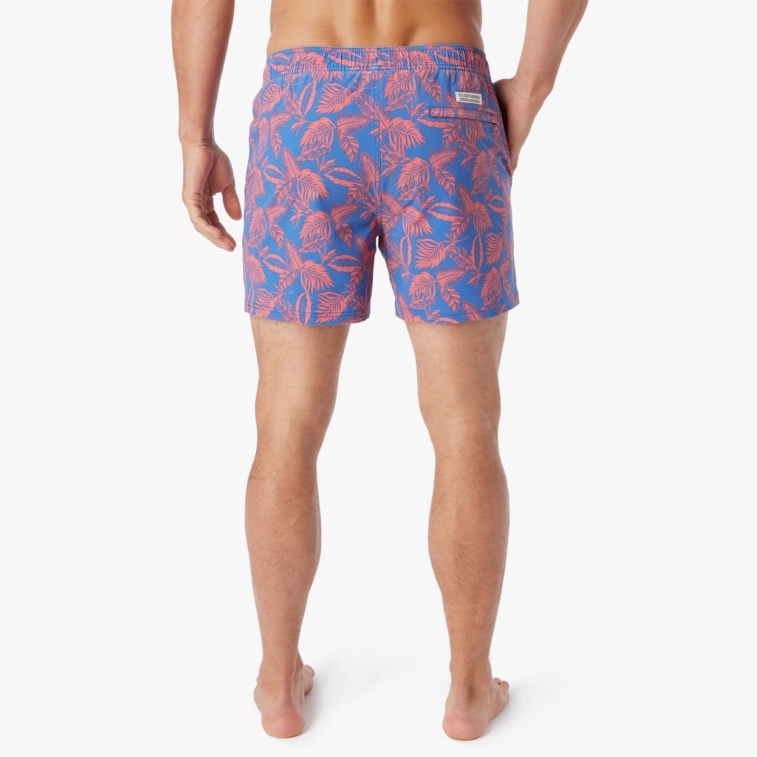  The Bungalow Trunk | Cobalt Neon Leaves