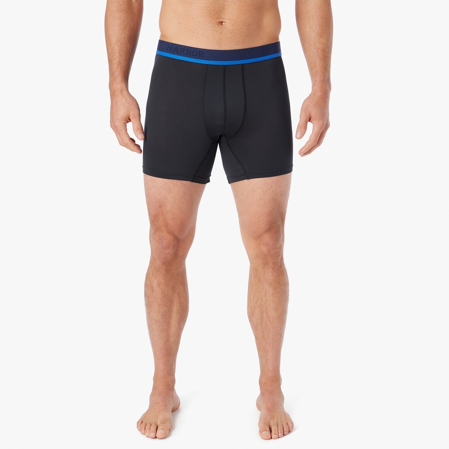  The BreezeKnit Boxer Brief | Black