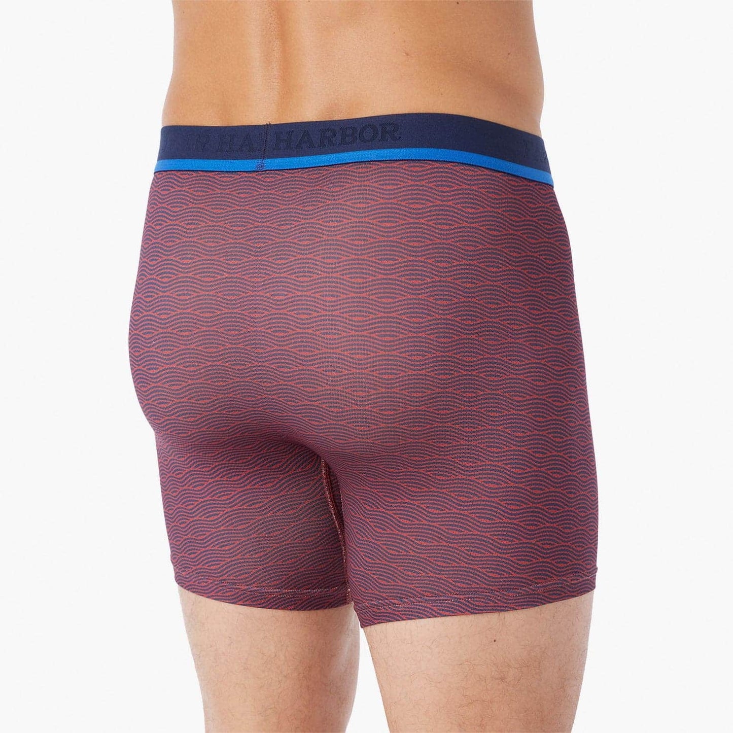  The BreezeKnit Boxer Brief | Red Waves