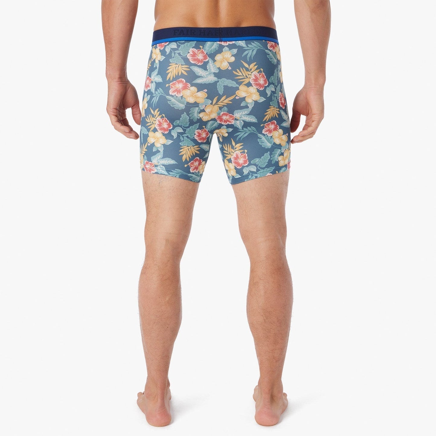  The BreezeKnit Boxer Brief | Yellow Tropics