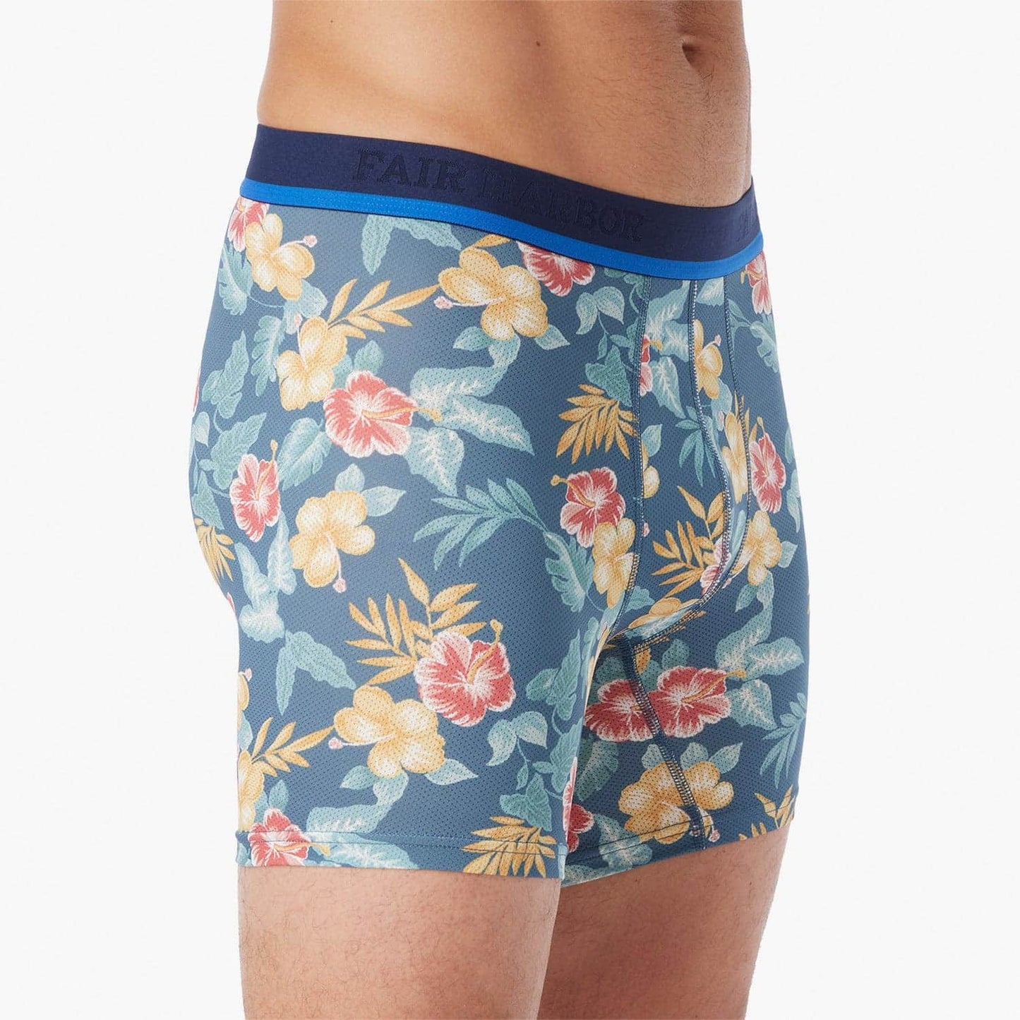  The BreezeKnit Boxer Brief | Yellow Tropics