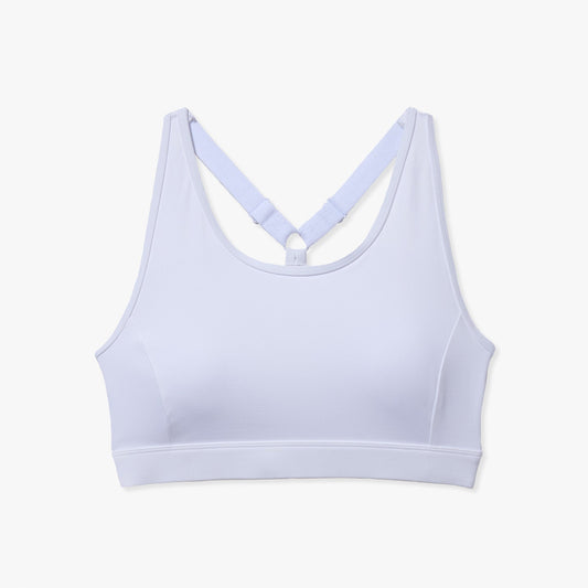  The Corliss Sports Bra | White