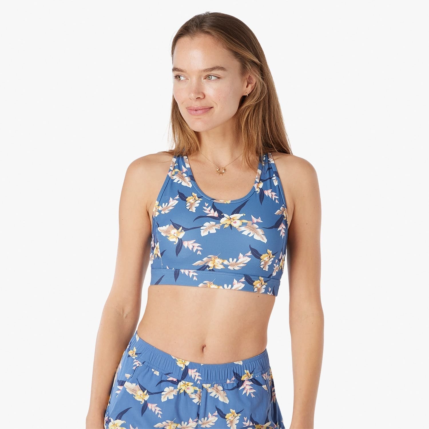  The Corliss Sports Bra | Tropical Twilight
