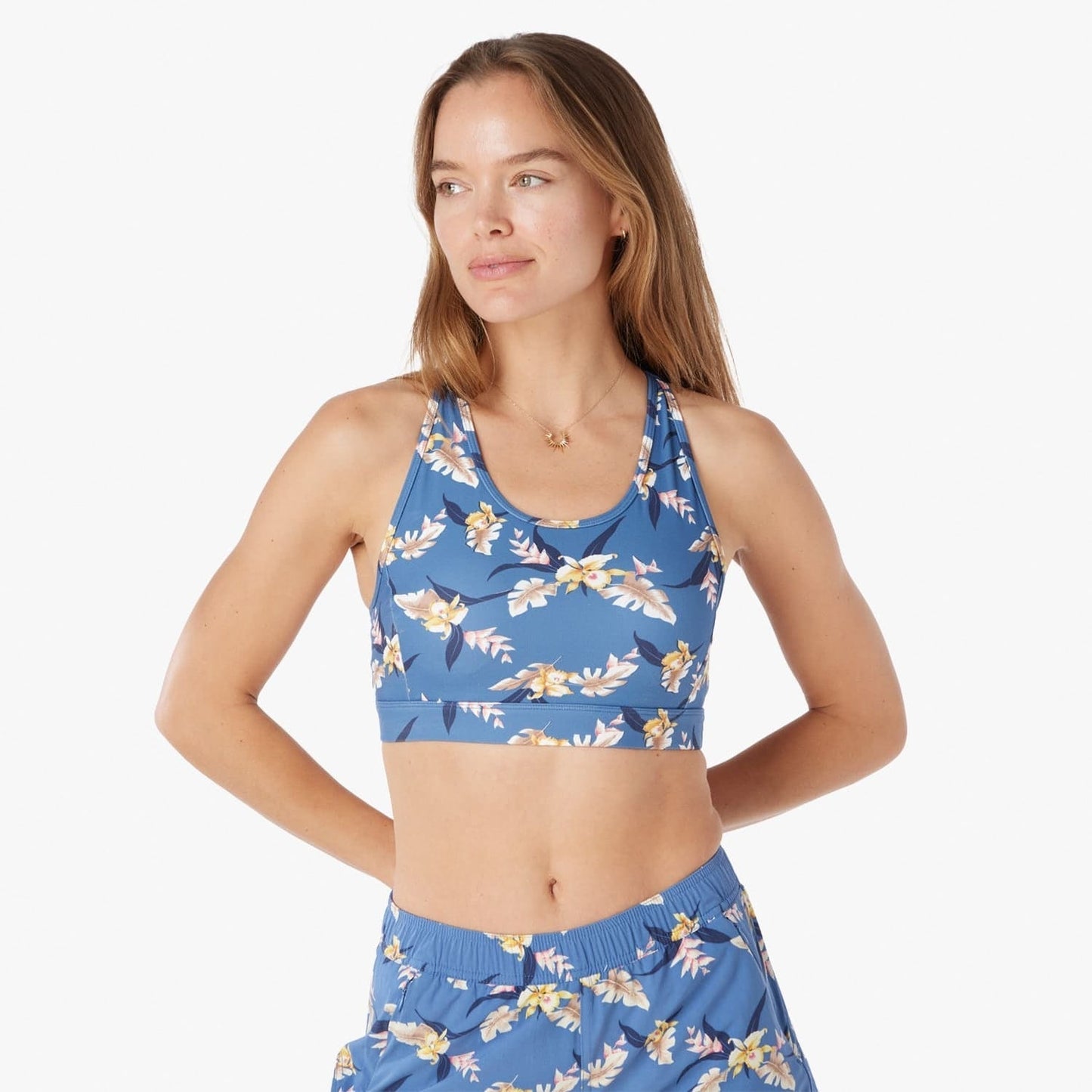  The Corliss Sports Bra | Tropical Twilight