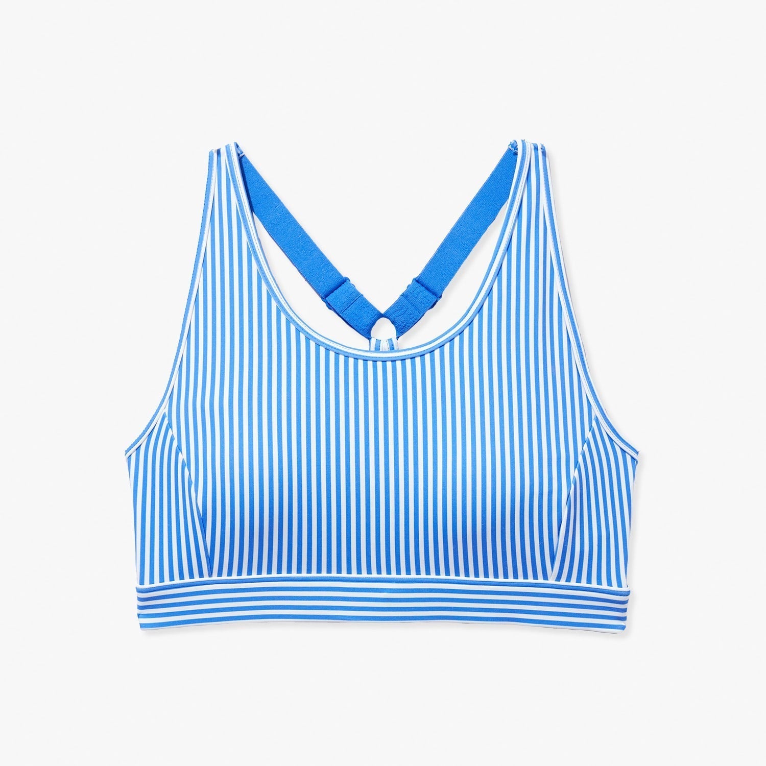  The Corliss Sports Bra | Sailing Stripe