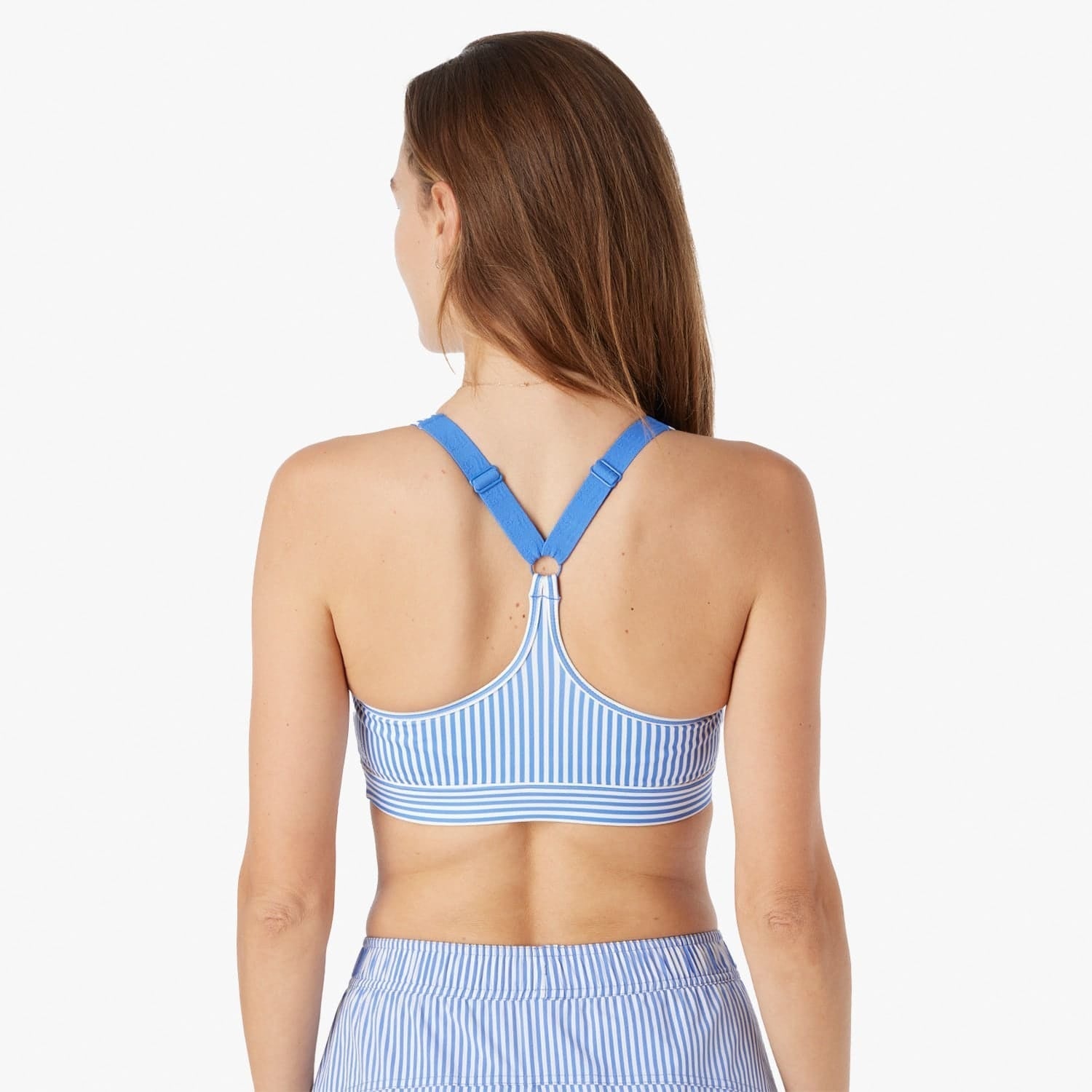  The Corliss Sports Bra | Sailing Stripe