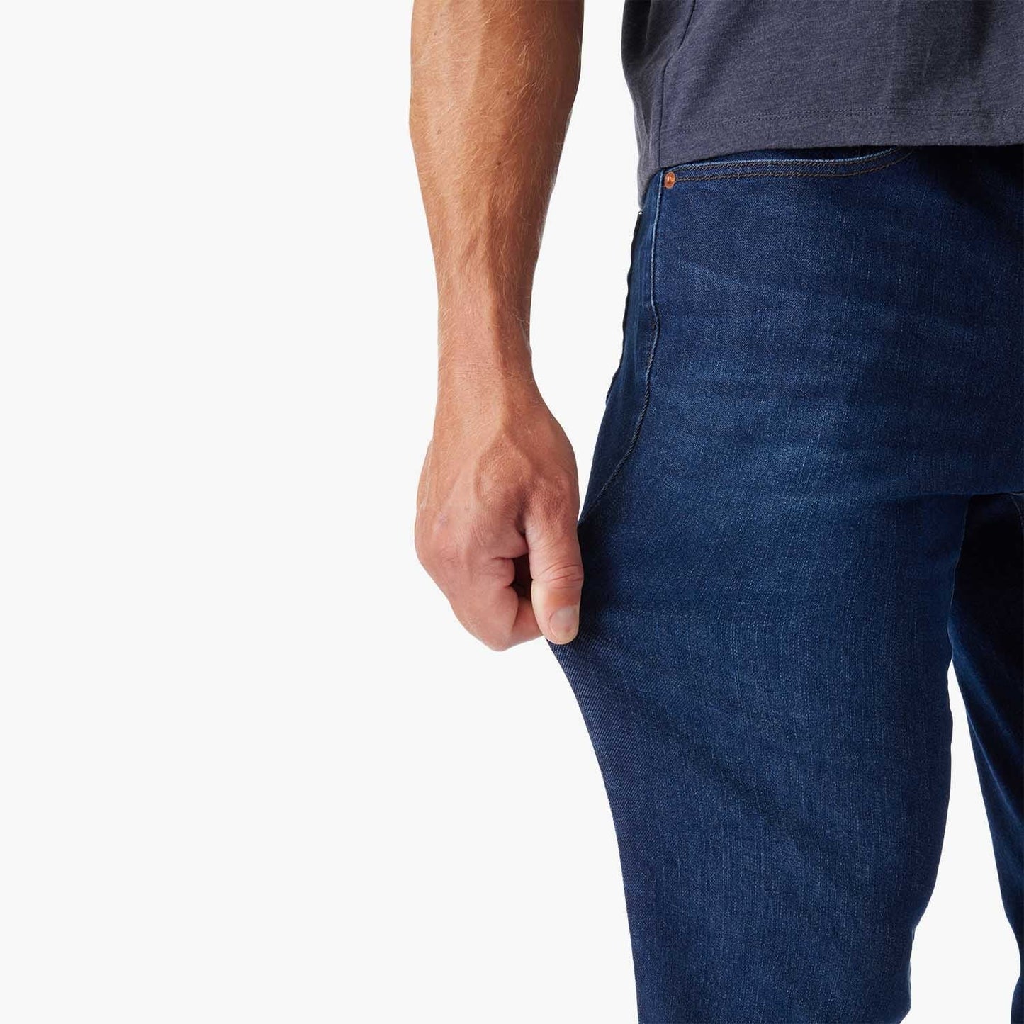  The Ultra-Stretch Driftwood Denim | Deep Sea Wash