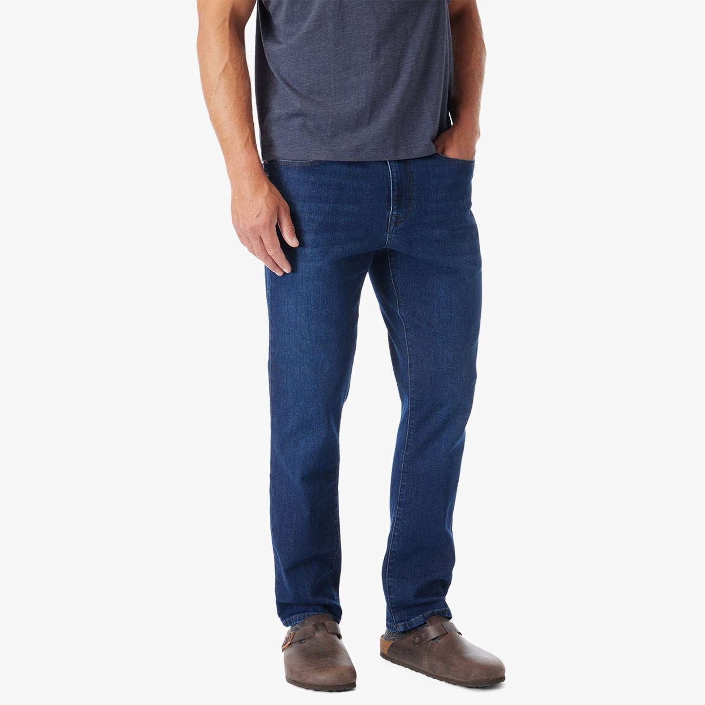  The Ultra-Stretch Driftwood Denim | Deep Sea Wash