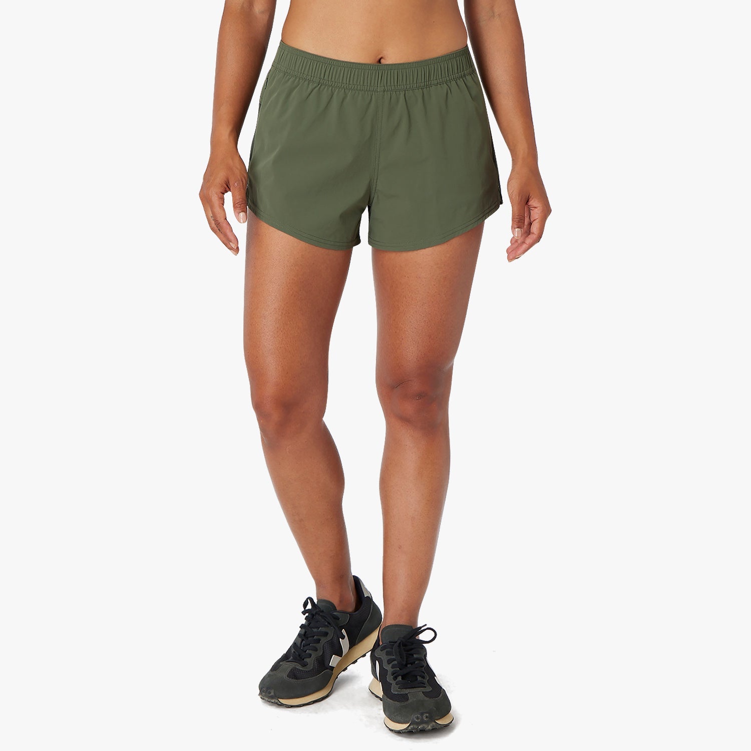  The Atlantique Short | Thyme Colorblock