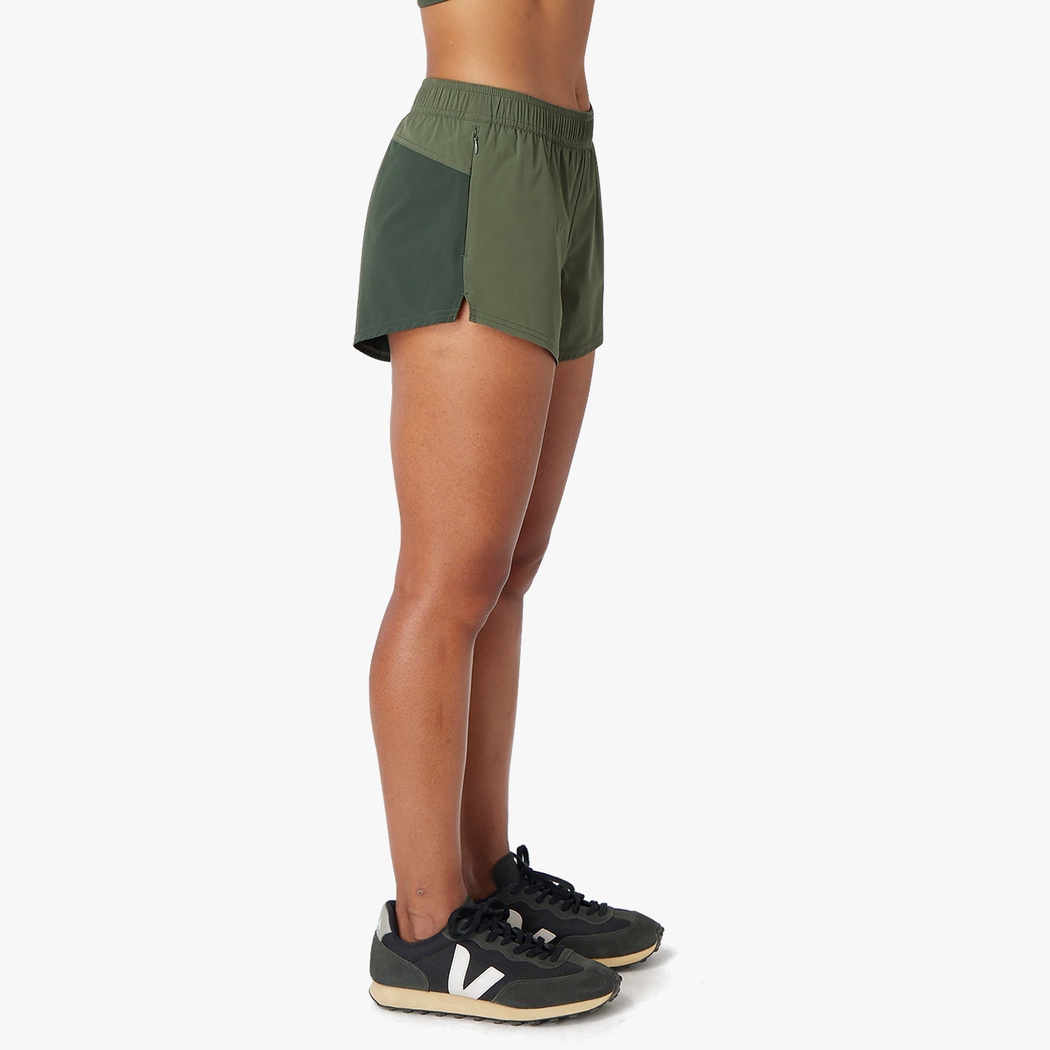  The Atlantique Short | Thyme Colorblock