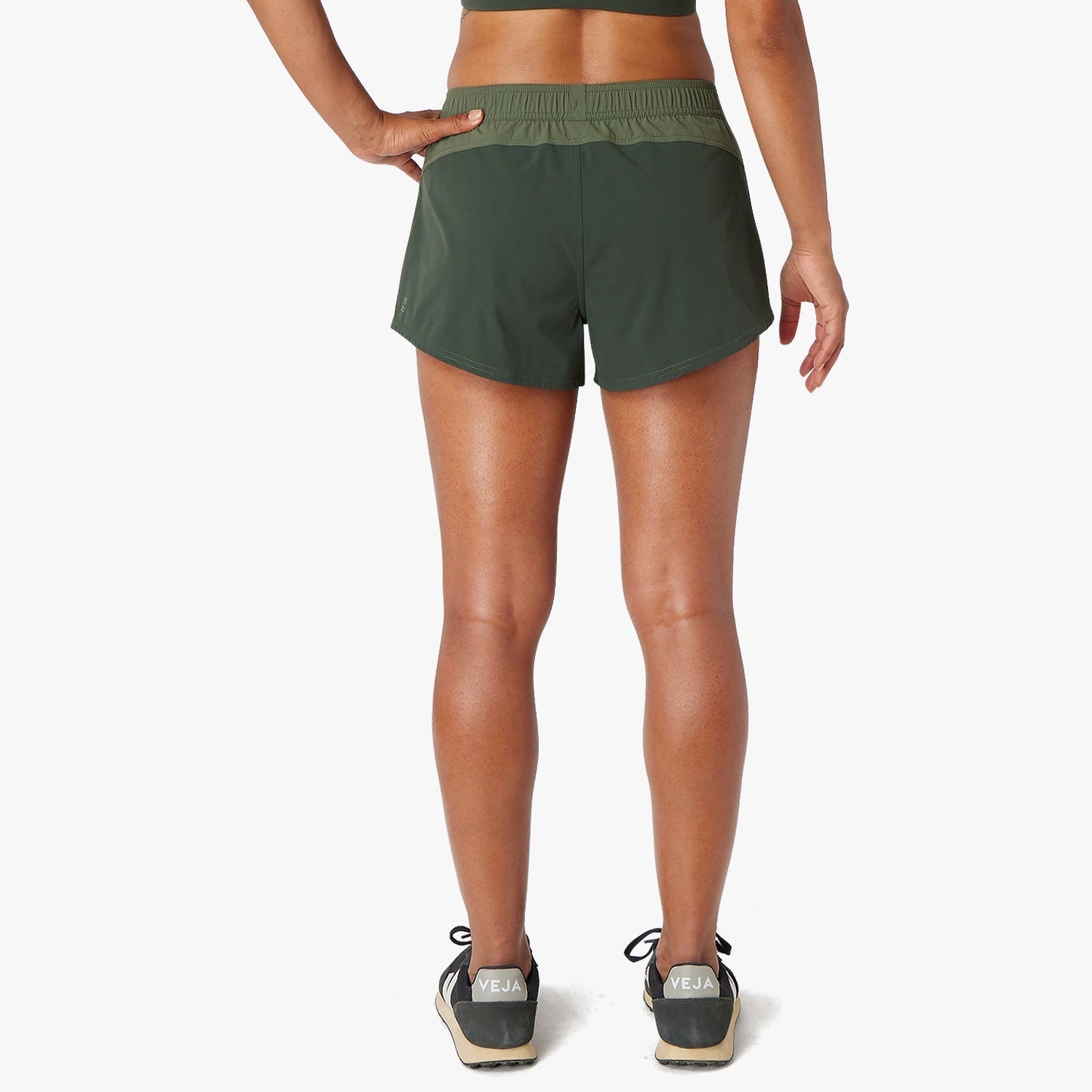  The Atlantique Short | Thyme Colorblock