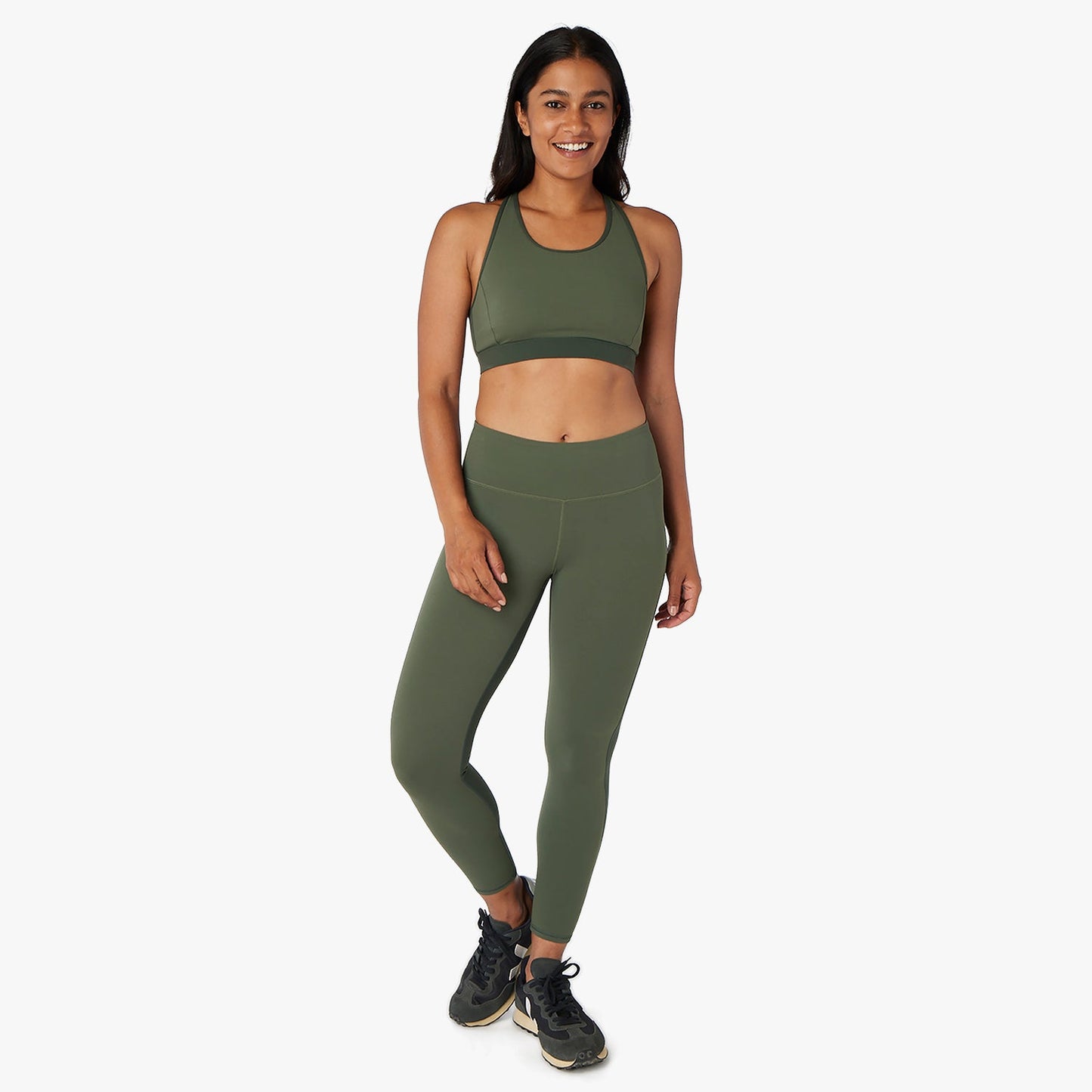  The Bayview Legging | Thyme Colorblock