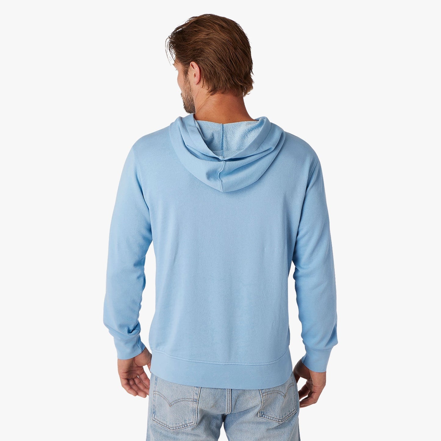  The Vintage-Wash Saltaire Hoodie | Surf Blue