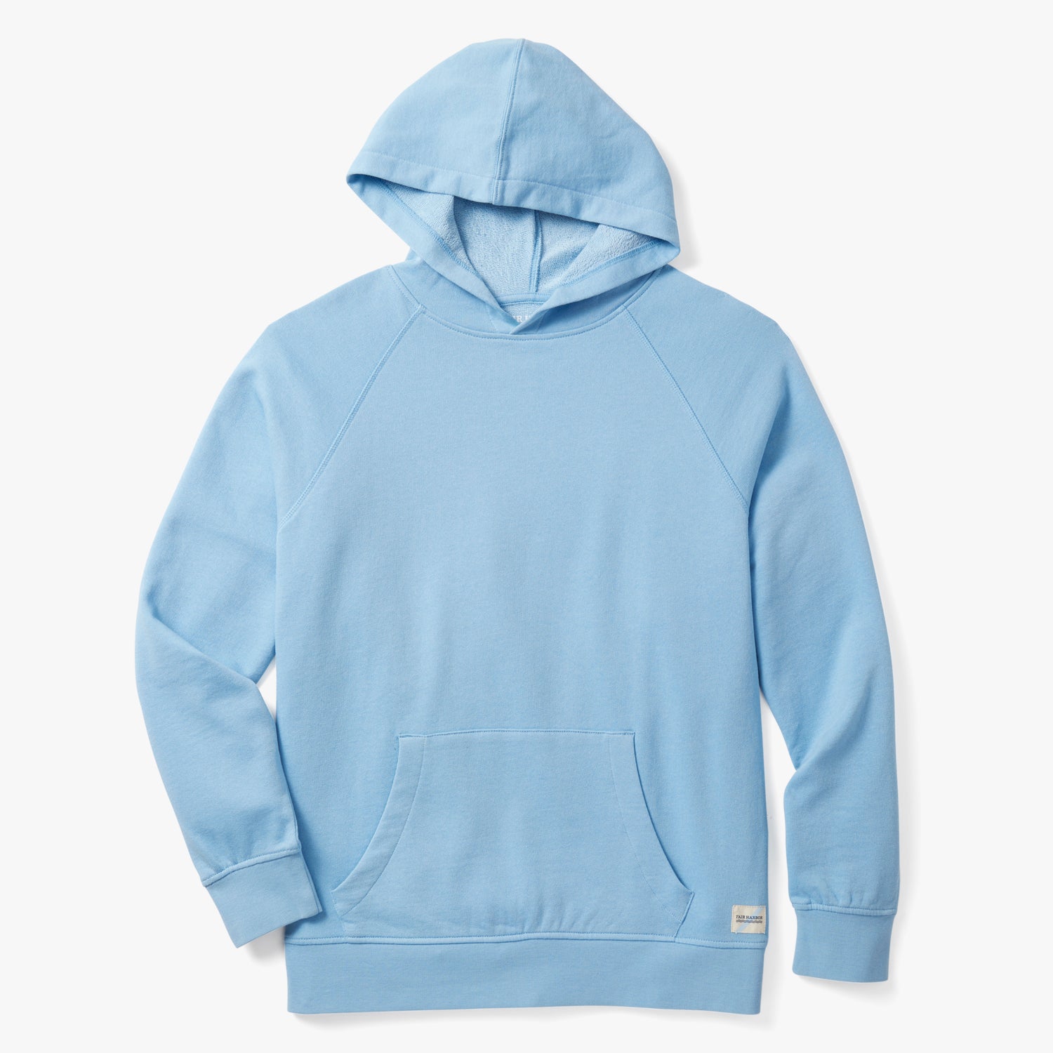  The Vintage-Wash Saltaire Hoodie | Surf Blue