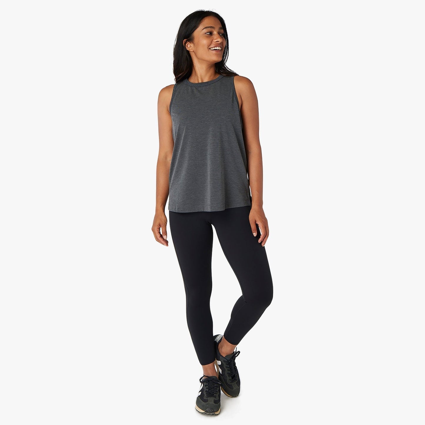  The SeaBreeze Tank Top | Black