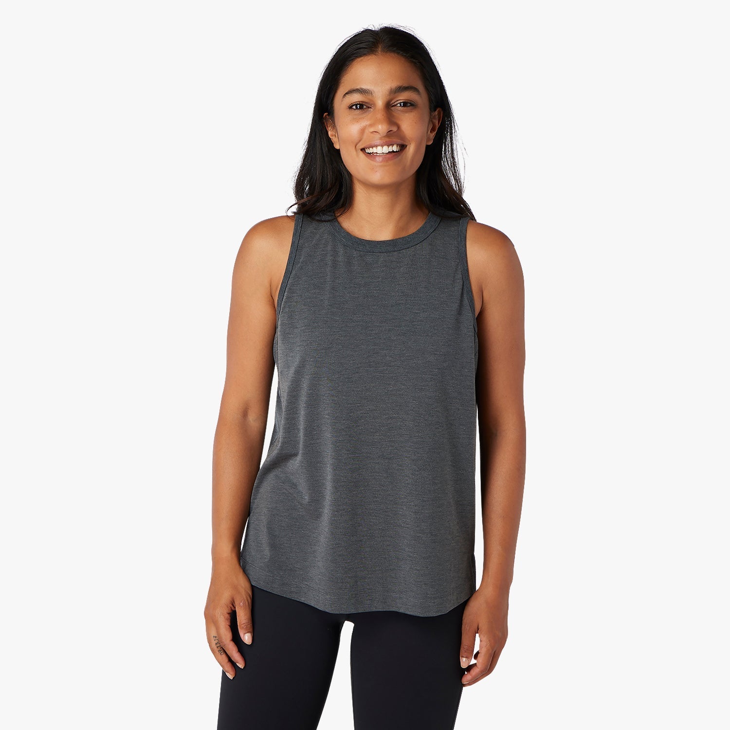  The SeaBreeze Tank Top | Black