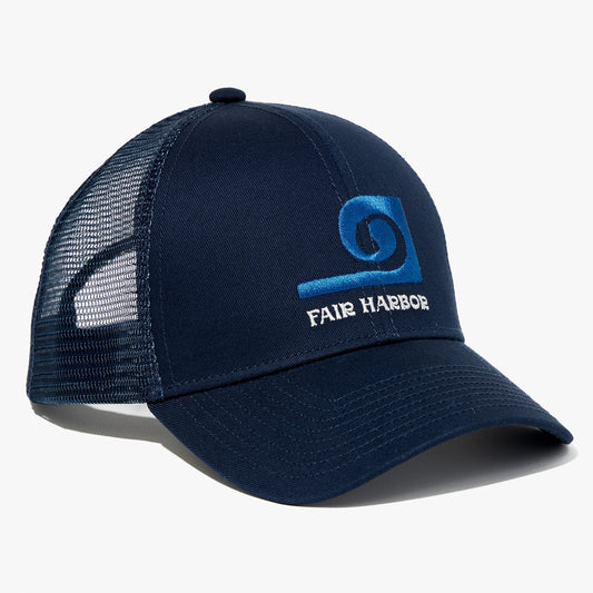  The Maritime Trucker Hat | Navy Wave