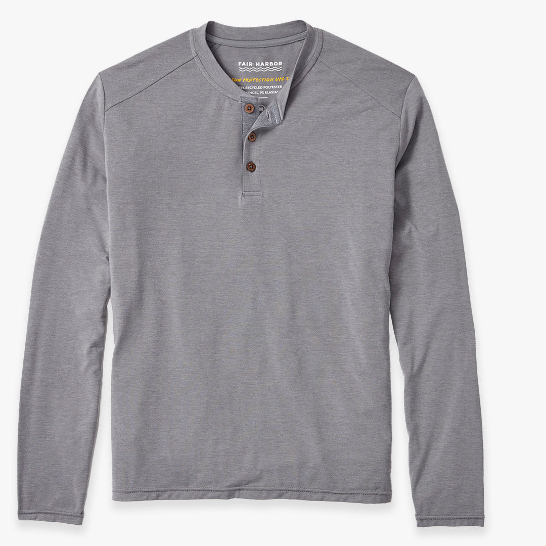  The SeaBreeze Henley | Grey