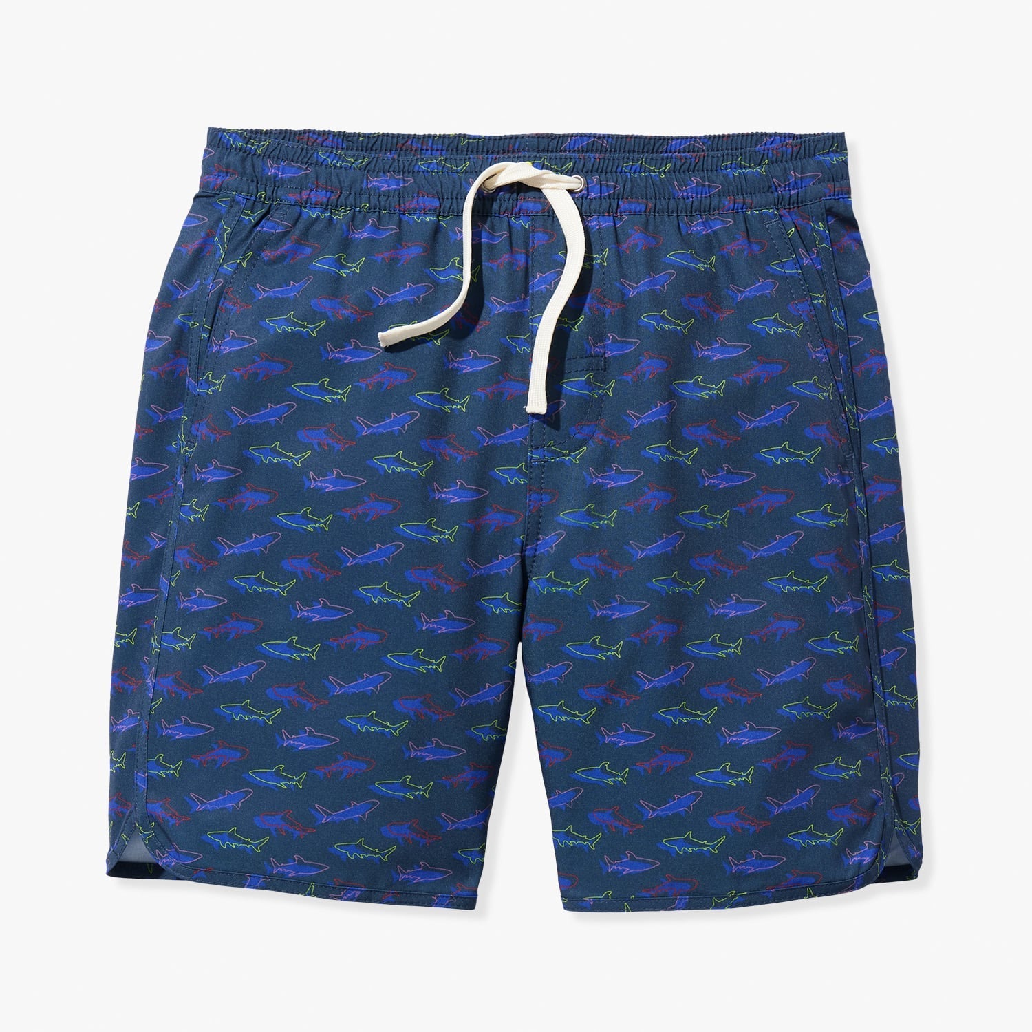 Kids Anchor | Navy Neon Sharks