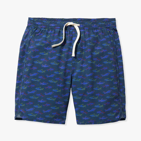  Kids Anchor | Navy Neon Sharks