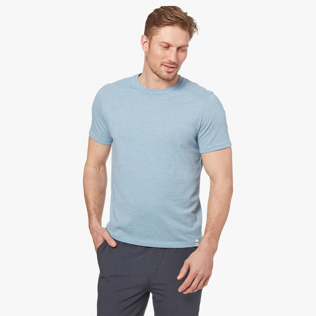  The Kismet Tee | Faded Denim